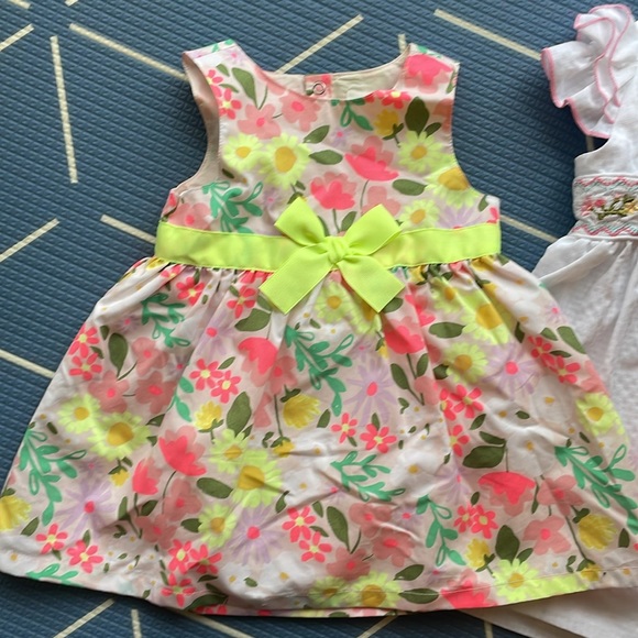 Bonnie Baby and Cat & Jack girl dresses size 12/18 month - Picture 2 of 7